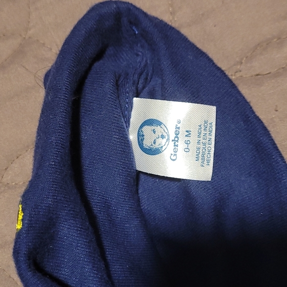 💎FREE💎 Blue Gerber lion toque 0-6 months - Picture 2 of 2